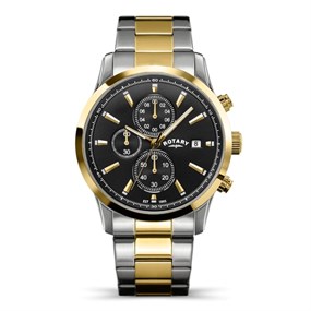 Rotary RGB10088/04 Chronograph Two Tone Bracelet Watch - W13332