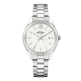 Rotary RGB10003/01 Heritage White Dial Bracelet Watch - W13344