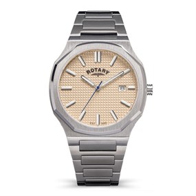 Rotary RGB10019/31 Heritage Salmon Dial Bracelet Watch - W13345