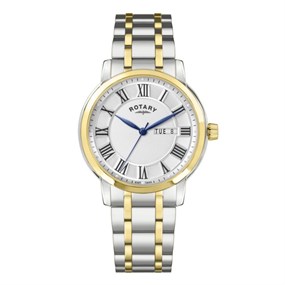 Rotary RGB10021/70 Heritage Two Tone Bracelet Watch - W13346