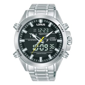 Lorus RW663AX9 Duo Display Bracelet Watch - W16366