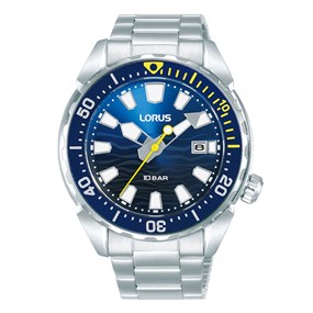 Lorus RH947RX9 Blue Dial Bracelet Watch - W16371