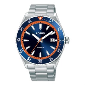 Lorus RS953DX9 Blue Dial Bracelet Watch - W16373
