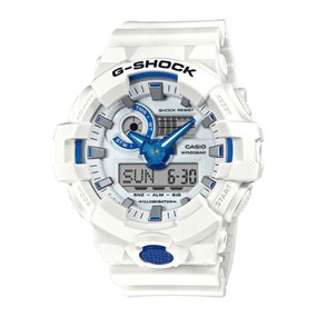 Casio G-SHOCK GA-700HDS-7AER White Resin Strap Watch - W17572