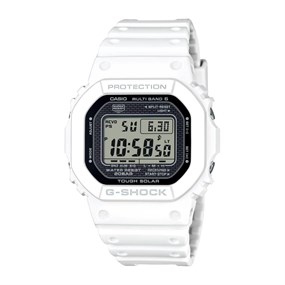 Casio G-SHOCK GW-5000HS-7ER Radio Controlled White Strap Watch - W17611