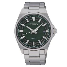 Seiko SUR503P1 Green Dial Bracelet Watch - W24137
