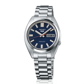 Seiko 5 Sports SRPK87K1 SNXS 'Rinse Blue' Automatic Bracelet Watch - W25433