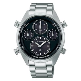 Seiko Prospex SFJ003P1 'Black On Black' Solar Speedtimer Watch - W25437