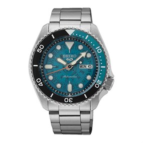 Seiko 5 Sports SRPJ45K1 SKX 'Skeleton Style' Bracelet Watch - W25483