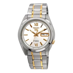 Seiko 5 Sports SNKL57K1 Automatic Two Tone Bracelet Watch - W25539