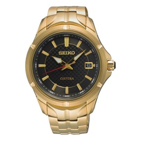 Seiko Coutura SUR566P9 Gold Tone Bracelet Watch - W25542