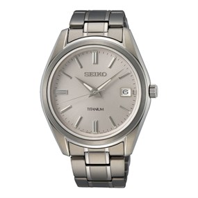 Seiko SUR369P1 Titanium Bracelet Watch - W25566