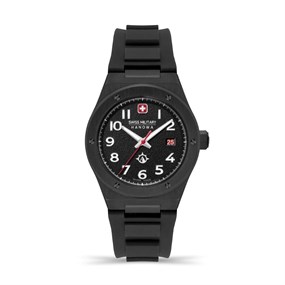 Swiss Military SMWGN2101930 Sonoran Black Silicone Strap Watch - W2680