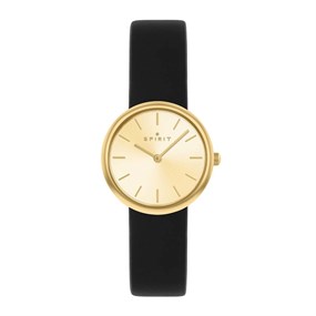 Spirit SP2004 Black Leather Strap Watch - W27160