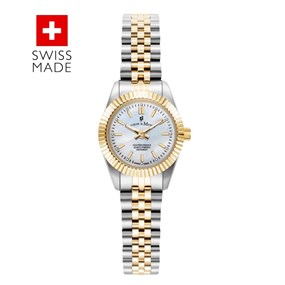 Jacques du Manoir JWL05102 Mini Inspiration Two Tone Bracelet Watch - W30119