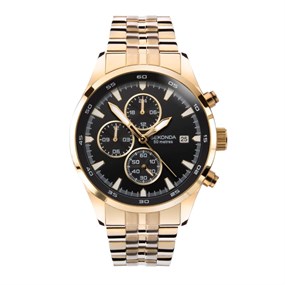 Sekonda 1803 Gold Plated Bracelet Watch - W31182