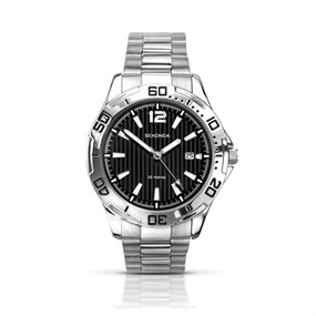 Sekonda 1171 Black Dial Bracelet Watch - W31316