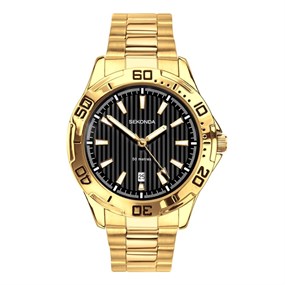Sekonda 30373 Gold Tone Bracelet Watch - W31472