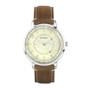 Sekonda 30099 Multi-Dial Brown Strap Watch - W31482