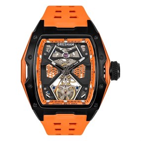 Gresham G1-0001-ORN Lava Genesis G1 Automatic Watch - Special Edition - W3466