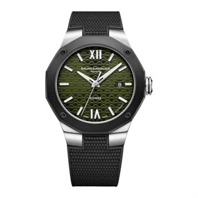 Baume & Mercier M0A10763 Riviera Automatic Black Strap Watch - W35102