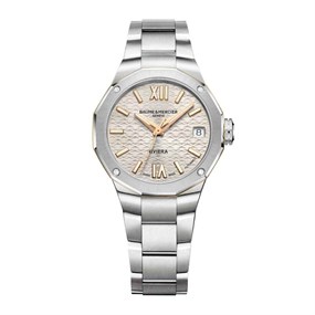 Baume & Mercier M0A10730 Riviera Automatic Bracelet Watch - W35115