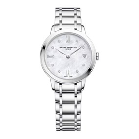 Baume & Mercier M0A10326 Classima Diamond Bracelet Watch - W3547