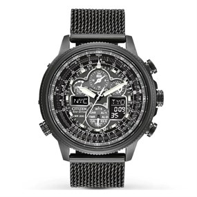 Citizen JY8037 50E Navihawk Chronograph Bracelet Watch W37116 Chapelle Jewellers