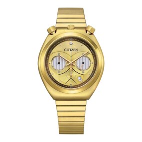 Citizen AN3662-51W Star Wars C-3PO Gold Tone Bracelet Watch - W38437