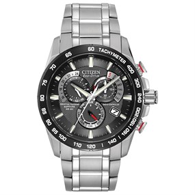 Citizen AT4008-51E Perpetual Chronograph A.T Bracelet Watch - W38463