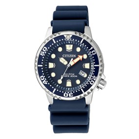 Citizen Promaster EP6051-14L Eco-Drive Blue Strap Divers Watch - W38511