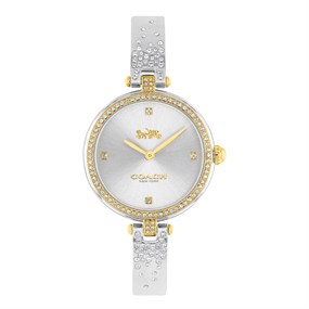 Coach 14503652 Park Two Tone Bangle/Bracelet Watch - W43142