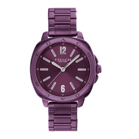 Coach 14504466 Kitt Purple Ceramic Bracelet Watch - W43145