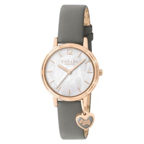 Radley RY21794A Grey Leather Strap Watch - W51455