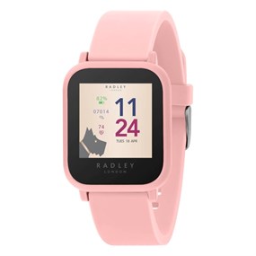 Radley RYS10-2155 Series 10 Pink Silicone Strap Smartwatch - W51492