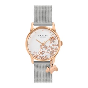 Radley RY4399A Rose Gold Plated Mesh Bracelet Watch - W51498