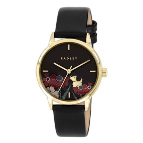 Radley RY21906A Black Leather Strap Watch - W51548