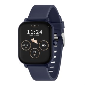 Radley RYS46-2172 Series 46 Blue Silicone Strap Smartwatch - W51593
