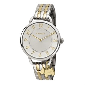Radley RY4721A Two Tone Dog Charm Bracelet Watch - W51624