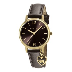 Radley RY22080A Dark Oak Leather Strap Watch - W51626