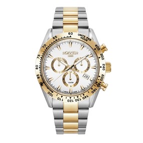 Roamer 850837 47 15 20 Monza Two Tone Bracelet Watch - W60184