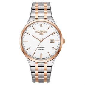 Roamer 864833 49 25 50 Slim-Line Two Bracelet Watch - W60262