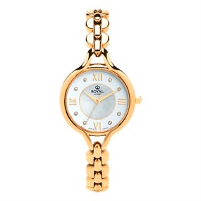 Royal London 21427-03 Gold Plated Bracelet Watch - W61143