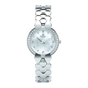 Royal London 21429-02 Stone Set Bracelet Watch - W61155