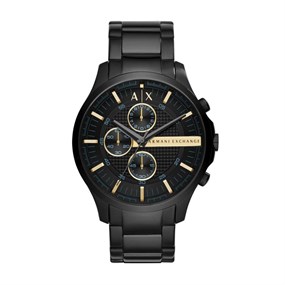 Armani Exchange AX2164 Black IP Chronograph Bracelet Watch - W6207