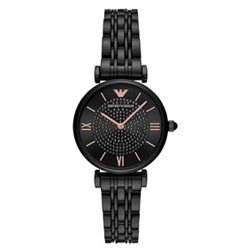 Emporio Armani AR11245 Black IP Bracelet Watch - W62170