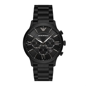 Emporio Armani AR11349 Black IP Multi Dial Bracelet Watch - W62209