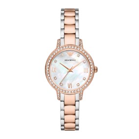 Emporio Armani AR11499 Two Tone Bracelet Watch - W62227