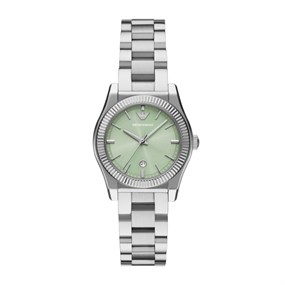 Emporio Armani AR11656 Stainless Steel Green Dial Bracelet Watch - W62230