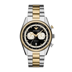 Emporio Armani AR11678 Chronograph Two Tone Bracelet Watch - W62246